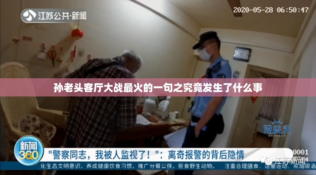 孙老头客厅大战最火的一句之究竟发生了什么事