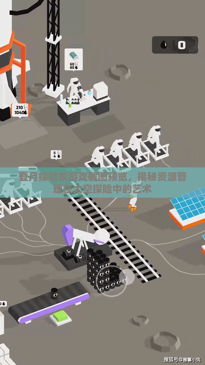 登月探险家游戏截图预览，揭秘资源管理在太空探险中的艺术