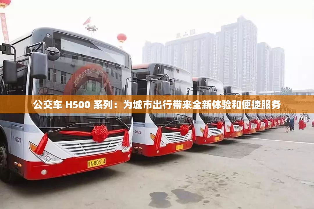 公交车 H500 系列：为城市出行带来全新体验和便捷服务