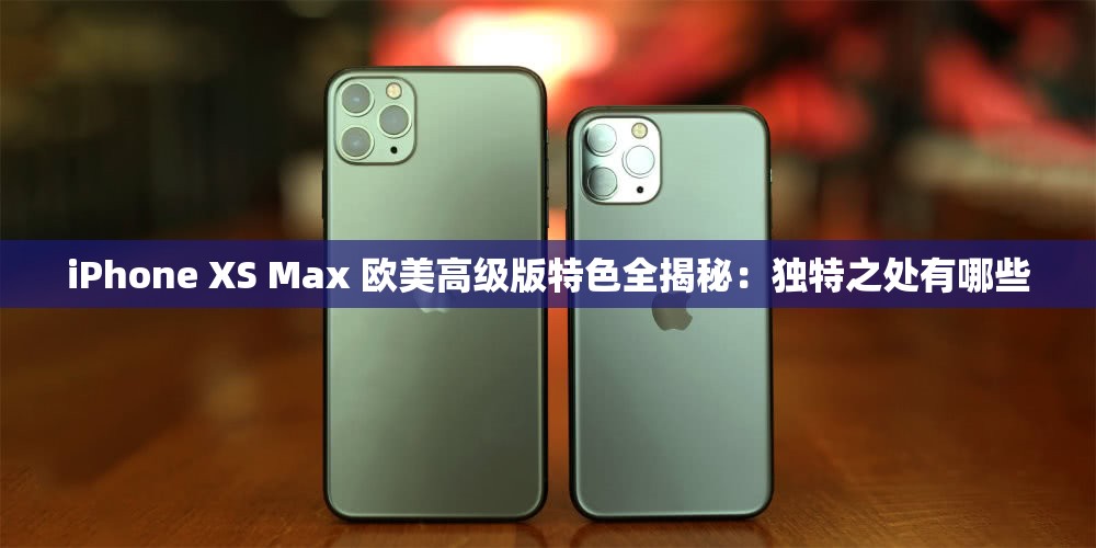 iPhone XS Max 欧美高级版特色全揭秘：独特之处有哪些