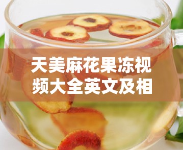 天美麻花果冻视频大全英文及相关精彩内容展示