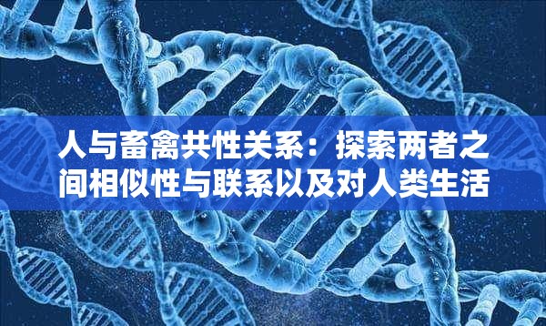 人与畜禽共性关系：探索两者之间相似性与联系以及对人类生活影响