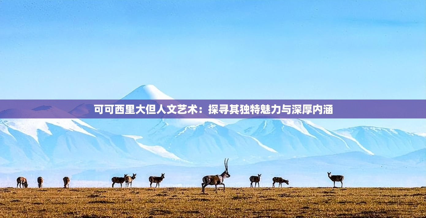 可可西里大但人文艺术：探寻其独特魅力与深厚内涵