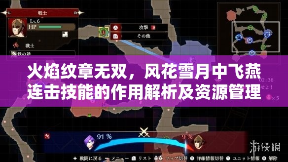 火焰纹章无双，风花雪月中飞燕连击技能的作用解析及资源管理策略
