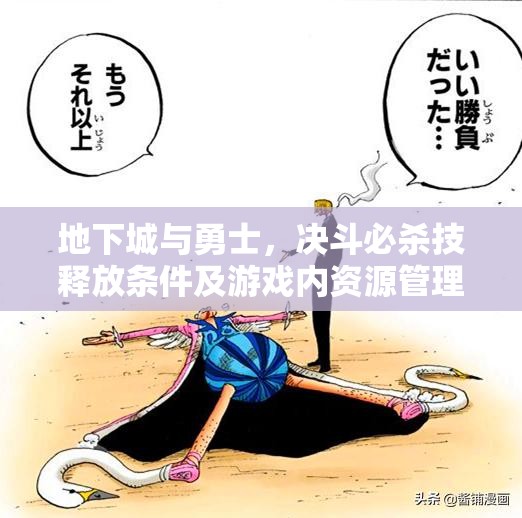 地下城与勇士，决斗必杀技释放条件及游戏内资源管理优化策略