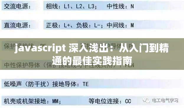 javascript 深入浅出：从入门到精通的最佳实践指南