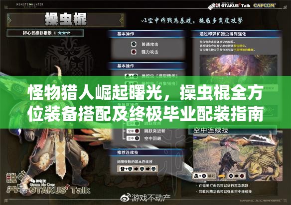 怪物猎人崛起曙光，操虫棍全方位装备搭配及终极毕业配装指南