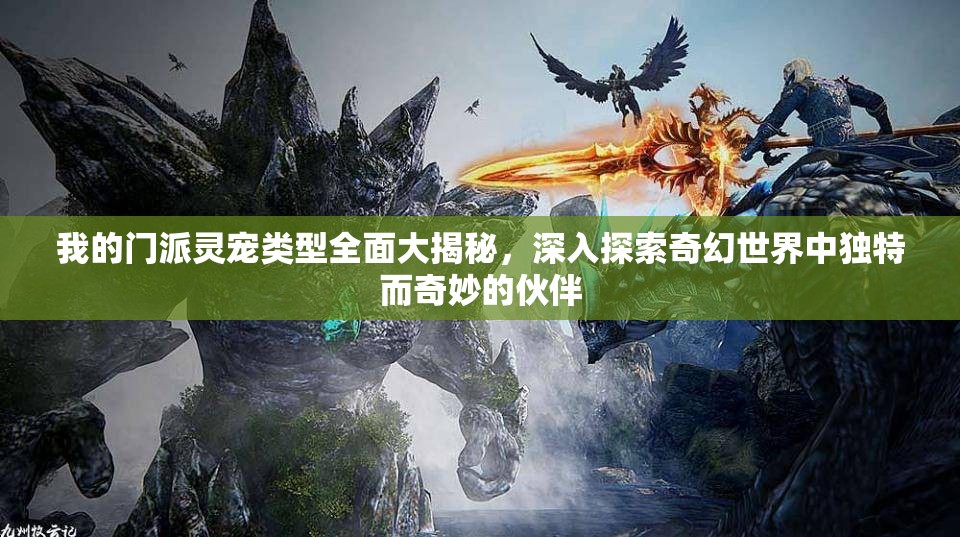 我的门派灵宠类型全面大揭秘，深入探索奇幻世界中独特而奇妙的伙伴