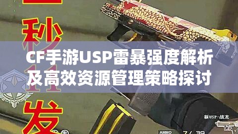 CF手游USP雷暴强度解析及高效资源管理策略探讨