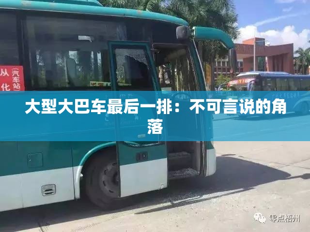 大型大巴车最后一排：不可言说的角落
