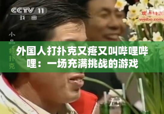 外国人打扑克又疼又叫哔哩哔哩：一场充满挑战的游戏
