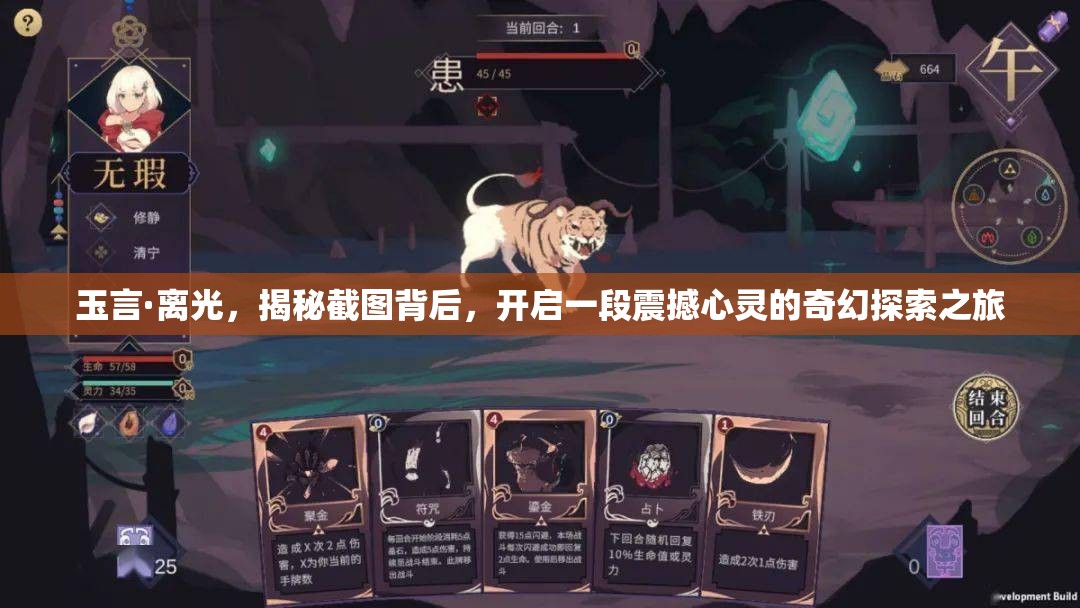 玉言·离光，揭秘截图背后，开启一段震撼心灵的奇幻探索之旅