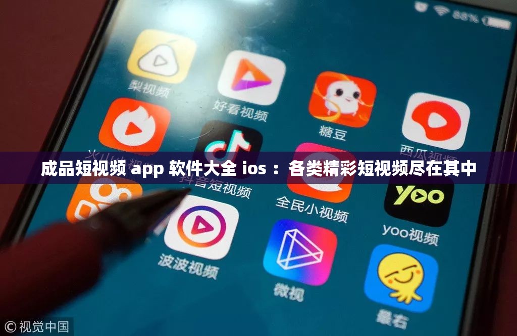 成品短视频 app 软件大全 ios ：各类精彩短视频尽在其中
