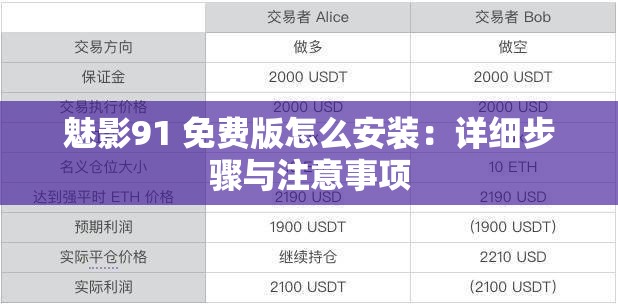 魅影91 免费版怎么安装：详细步骤与注意事项