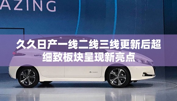 久久日产一线二线三线更新后超细致板块呈现新亮点