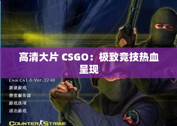 高清大片 CSGO：极致竞技热血呈现