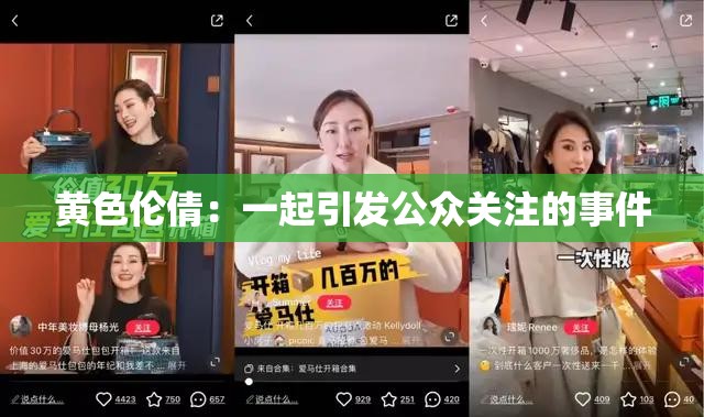黄色伦倩：一起引发公众关注的事件