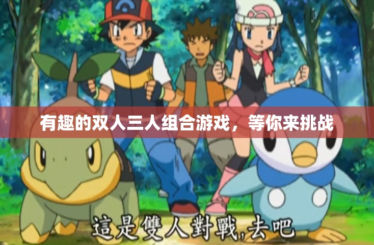 有趣的双人三人组合游戏，等你来挑战