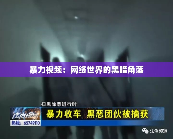 暴力视频：网络世界的黑暗角落
