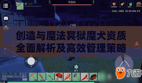 创造与魔法冥狱魔犬资质全面解析及高效管理策略探讨
