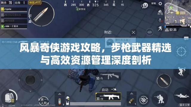 风暴奇侠游戏攻略，步枪武器精选与高效资源管理深度剖析