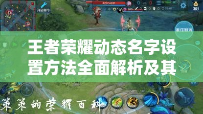 王者荣耀动态名字设置方法全面解析及其在游戏资源管理中的独特重要性