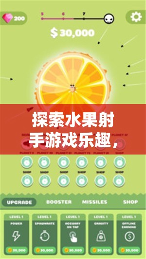 探索水果射手游戏乐趣，解析其在资源管理简介中的独特价值与重要性