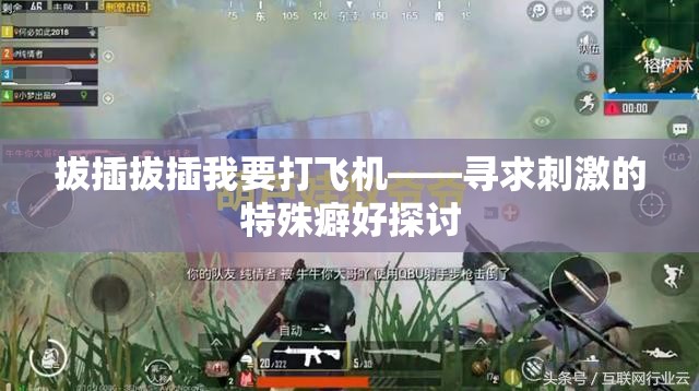 拔插拔插我要打飞机——寻求刺激的特殊癖好探讨