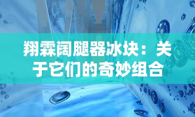 翔霖阔腿器冰块：关于它们的奇妙组合与独特魅力探讨