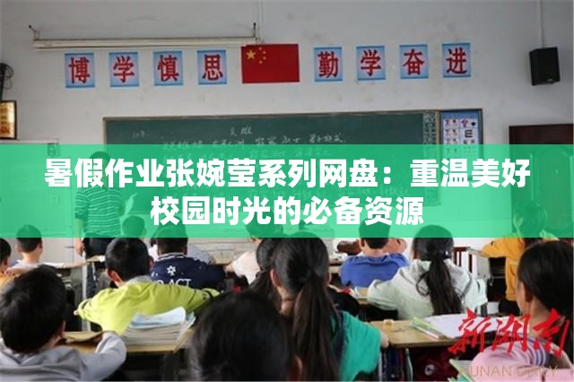 暑假作业张婉莹系列网盘：重温美好校园时光的必备资源
