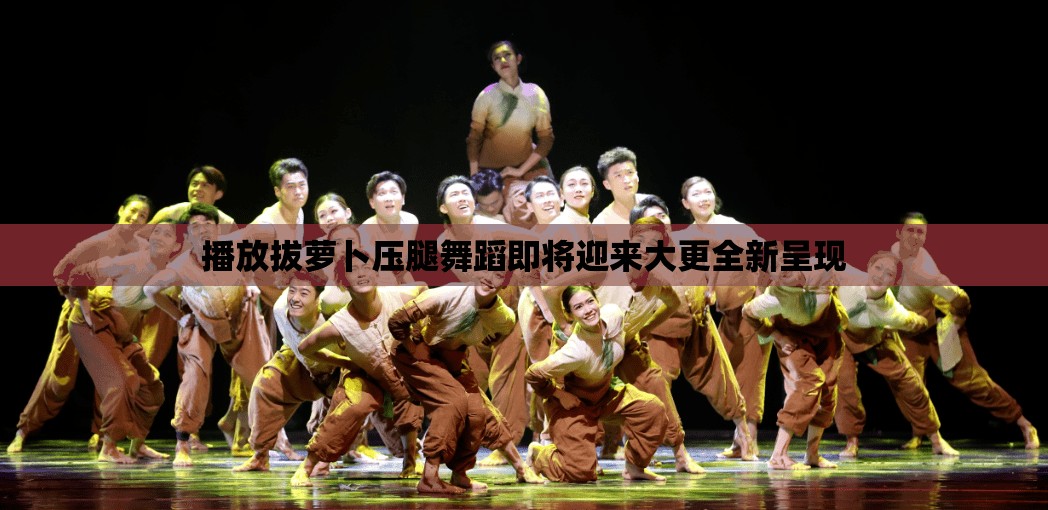 播放拔萝卜压腿舞蹈即将迎来大更全新呈现
