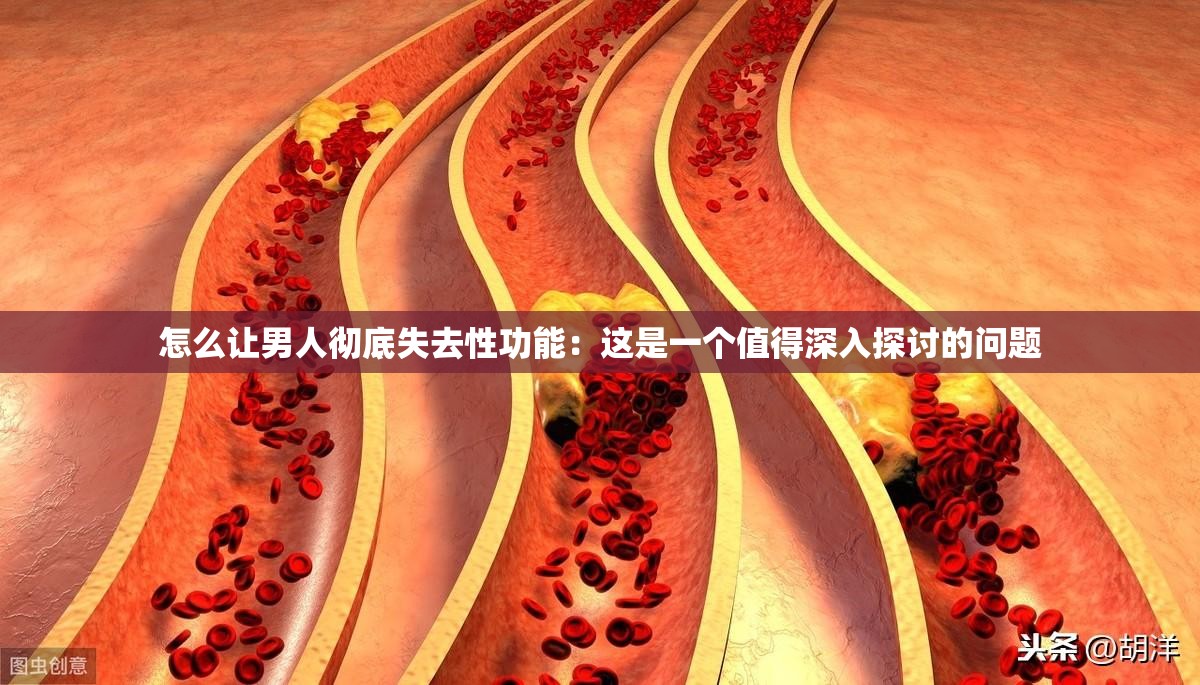 怎么让男人彻底失去性功能：这是一个值得深入探讨的问题