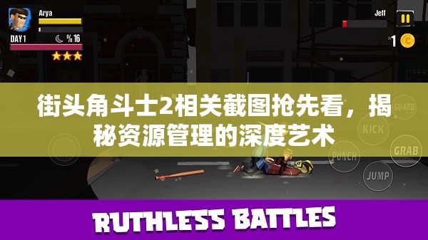 街头角斗士2相关截图抢先看，揭秘资源管理的深度艺术
