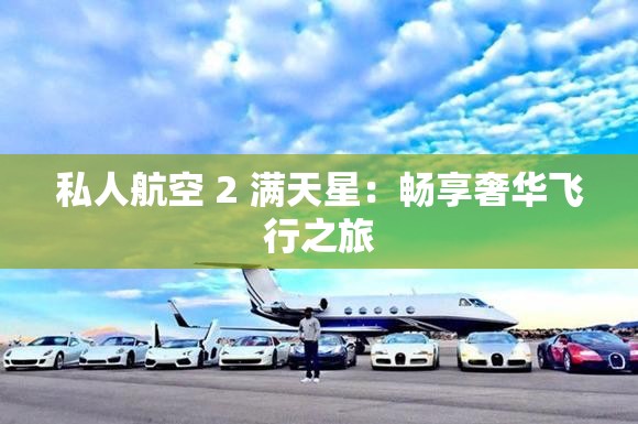 私人航空 2 满天星：畅享奢华飞行之旅