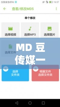 MD 豆传媒一二三区入口：畅享精彩影视资源