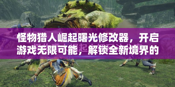 怪物猎人崛起曙光修改器，开启游戏无限可能，解锁全新境界的必备工具