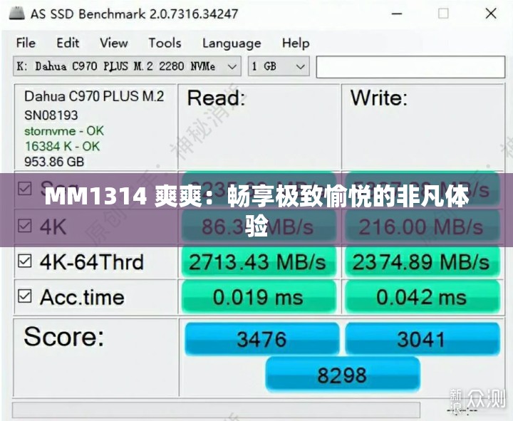 MM1314 爽爽：畅享极致愉悦的非凡体验
