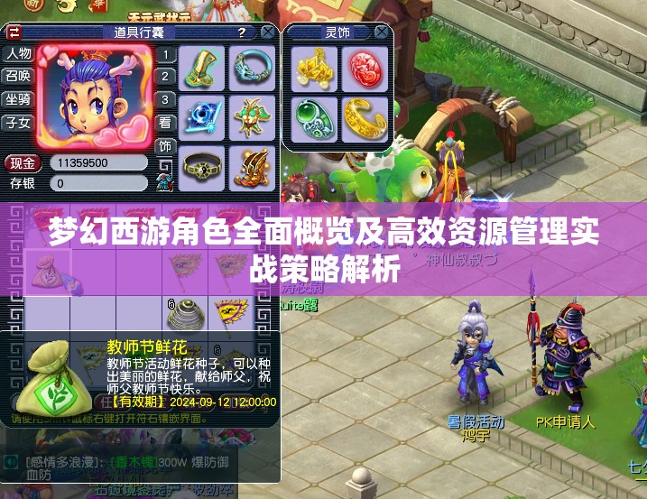 梦幻西游角色全面概览及高效资源管理实战策略解析