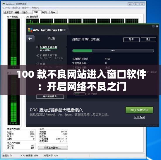 100 款不良网站进入窗口软件：开启网络不良之门