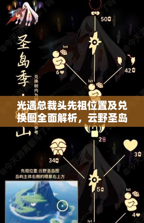 光遇总裁头先祖位置及兑换图全面解析，云野圣岛寻找热血运动员先祖指南