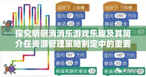 探究明明消消乐游戏乐趣及其简介在资源管理策略制定中的重要性
