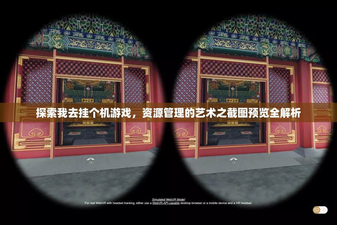 探索我去挂个机游戏，资源管理的艺术之截图预览全解析