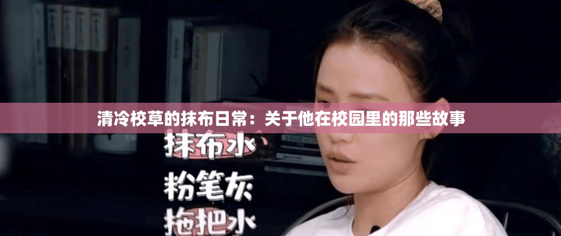 清冷校草的抹布日常：关于他在校园里的那些故事