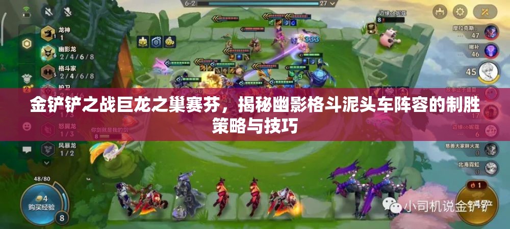 金铲铲之战巨龙之巢赛芬，揭秘幽影格斗泥头车阵容的制胜策略与技巧