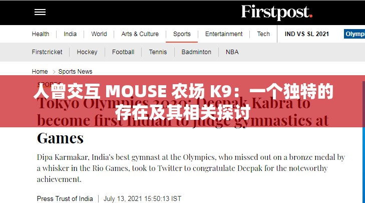 人曾交互 MOUSE 农场 K9：一个独特的存在及其相关探讨