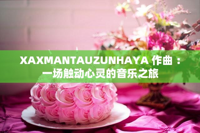 XAXMANTAUZUNHAYA 作曲 ：一场触动心灵的音乐之旅