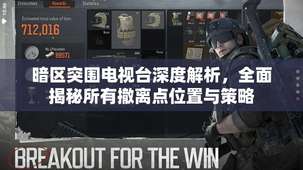 暗区突围电视台深度解析，全面揭秘所有撤离点位置与策略