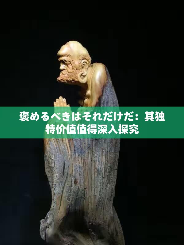 褒めるべきはそれだけだ：其独特价值值得深入探究