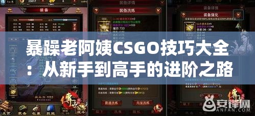 暴躁老阿姨CSGO技巧大全：从新手到高手的进阶之路