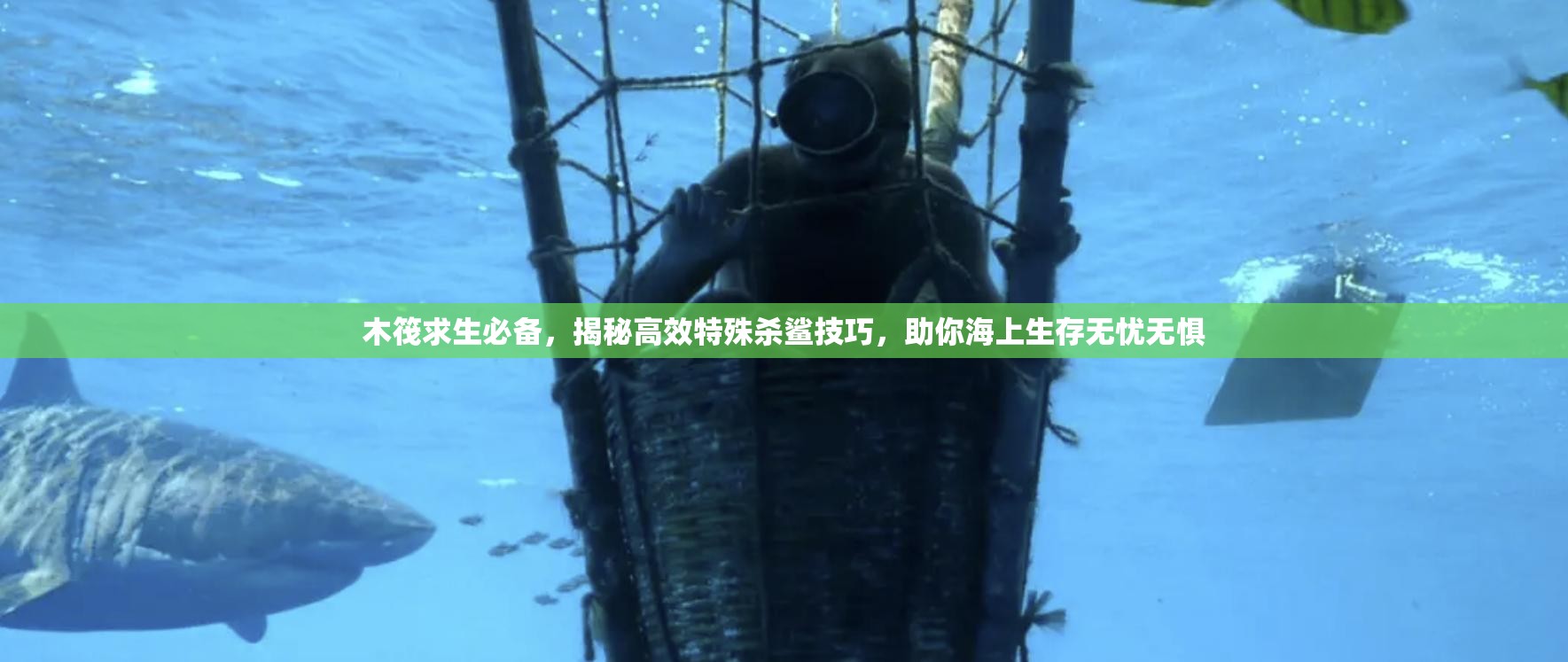 木筏求生必备，揭秘高效特殊杀鲨技巧，助你海上生存无忧无惧